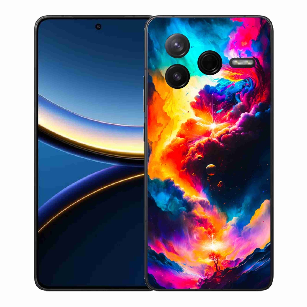 Gelový kryt mmCase na Xiaomi Poco F7 Pro - abstraktní motiv
