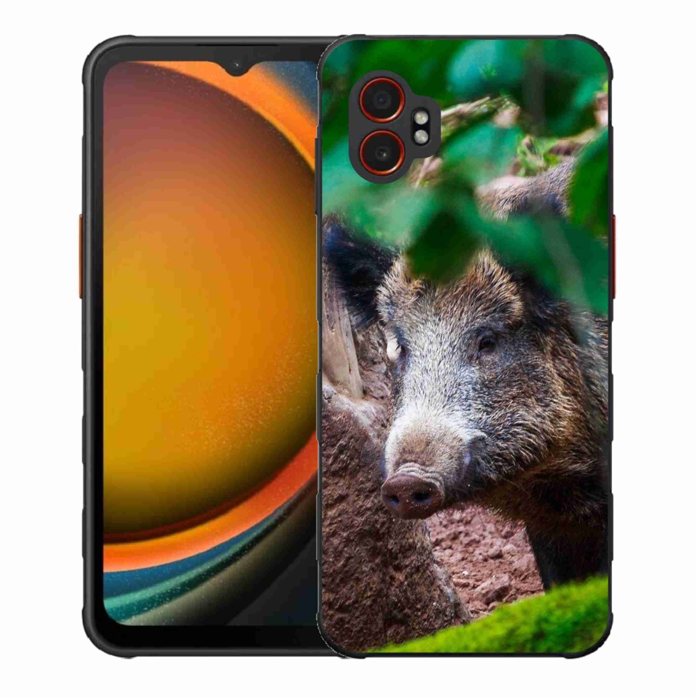 Gelový kryt mmCase na Samsung Galaxy Xcover 7 Pro - divoké prase