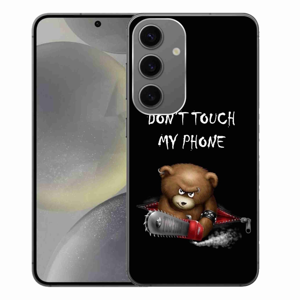 Gelový kryt mmCase na Samsung Galaxy S24+ - nesahej na telefon