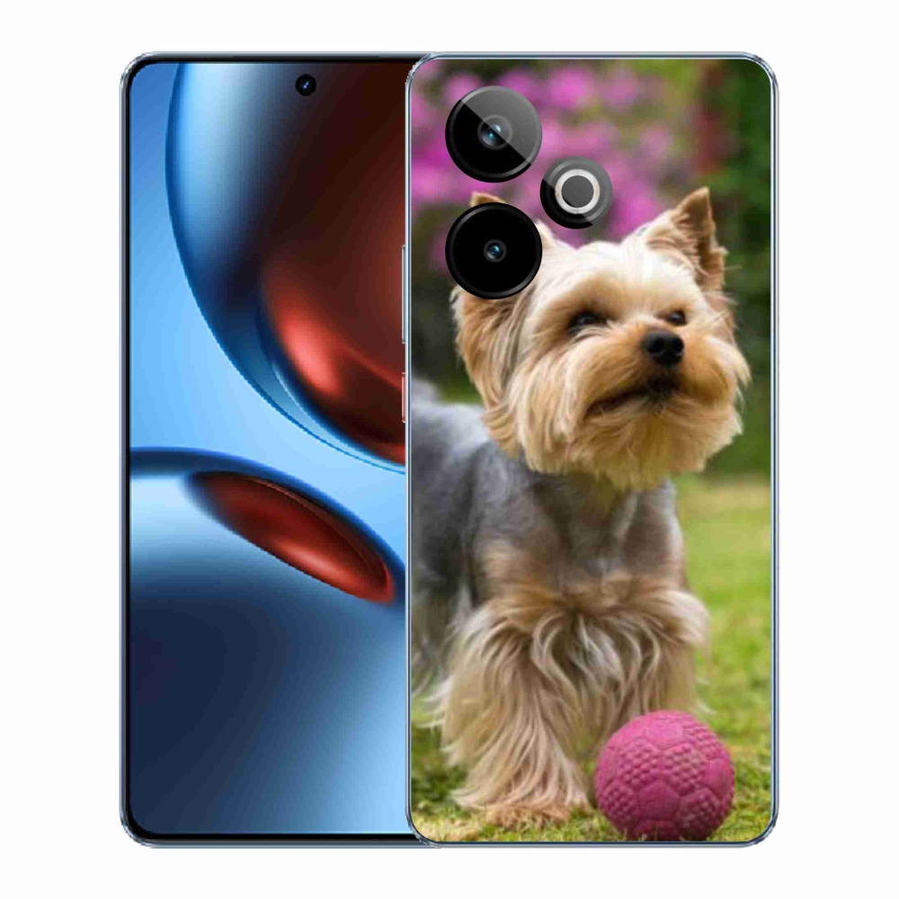 Gelový kryt mmCase na Realme GT 7 5G/GT 7T 5G - jorkšír 4