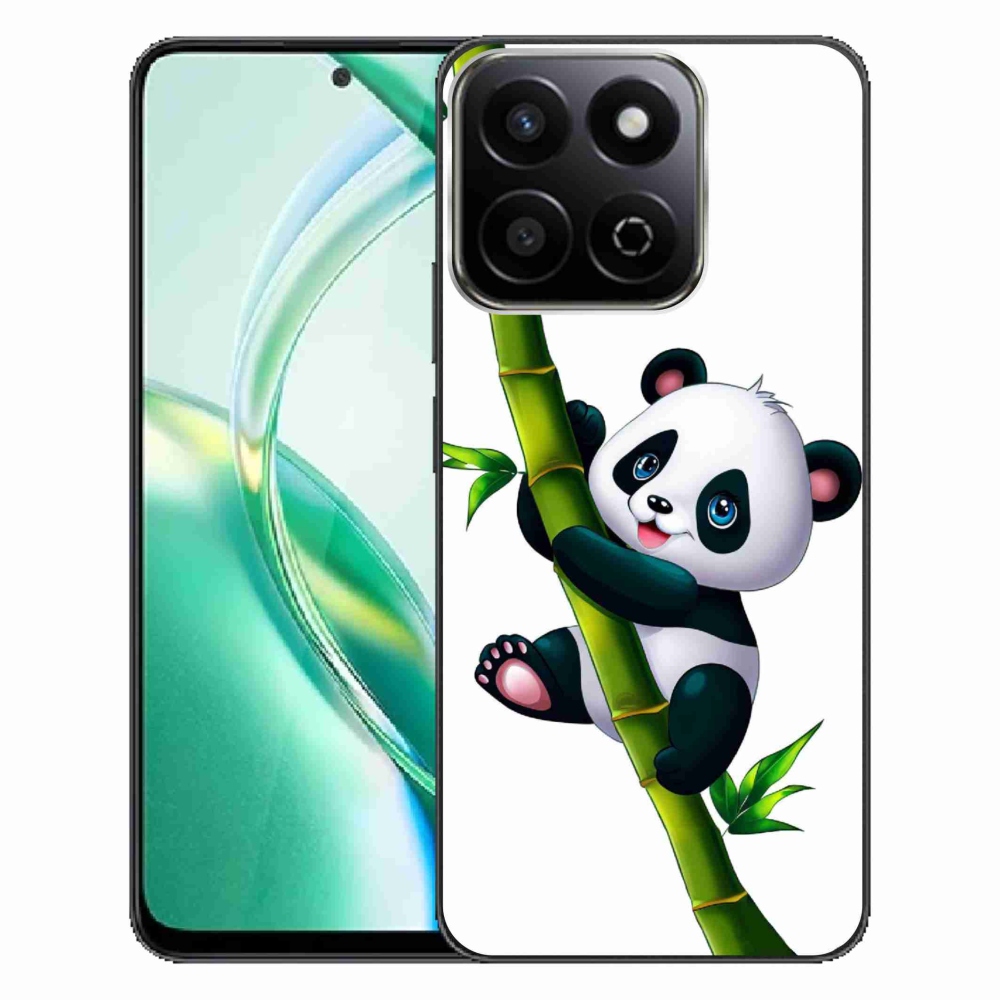 Gelový kryt mmCase na Honor 200 Smart 5G - panda na bambusu