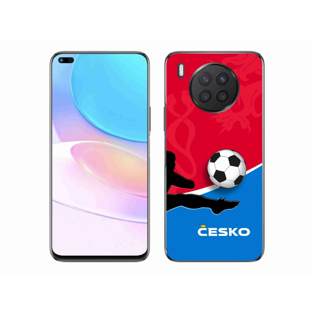Gelový kryt mmCase na Huawei Nova 8i - fotbal Česko 2