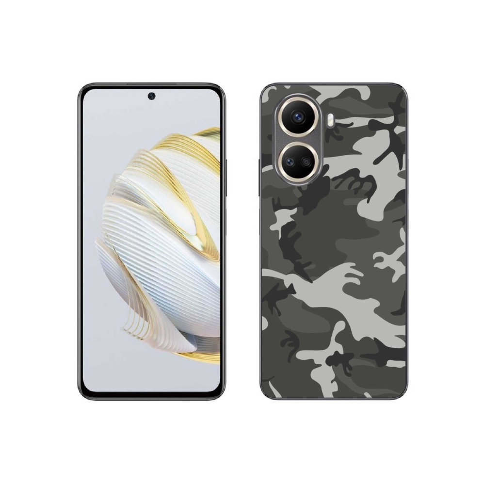 Gelový kryt mmCase na Huawei Nova 10 SE - maskáčový vzor