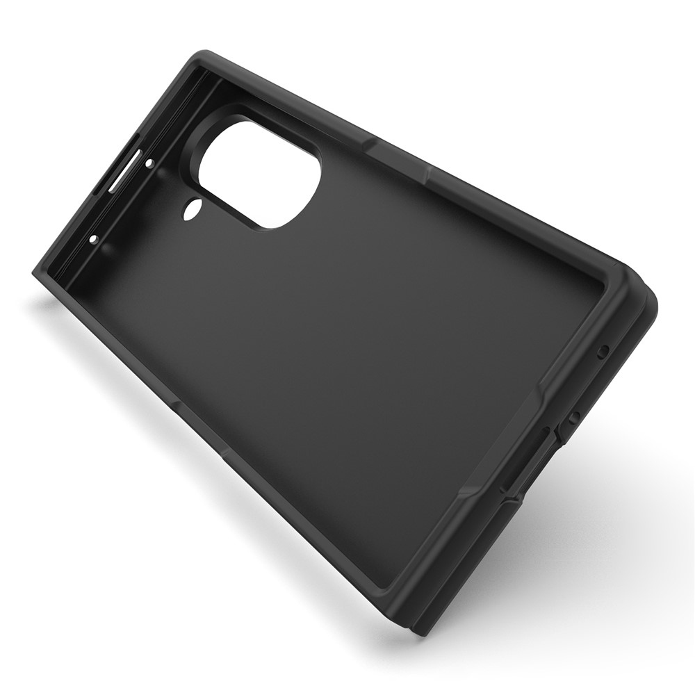 Rugg odolný gelový obal na Samsung Galaxy Z Fold7 5G - černý
