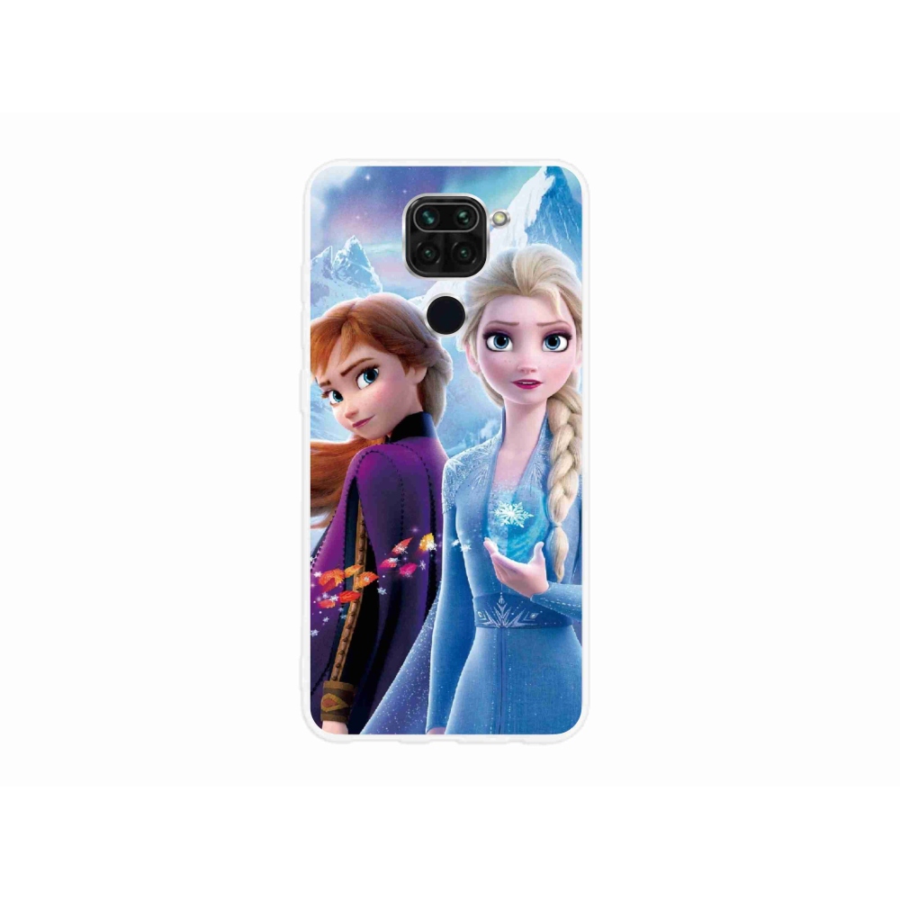 Gelový kryt mmCase na Xiaomi Redmi Note 9 - ledové království 3