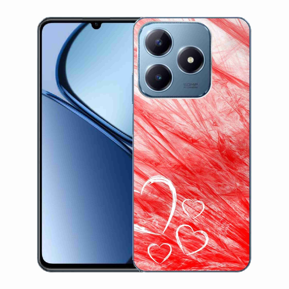 Gelový kryt mmCase na Realme C63 - heart