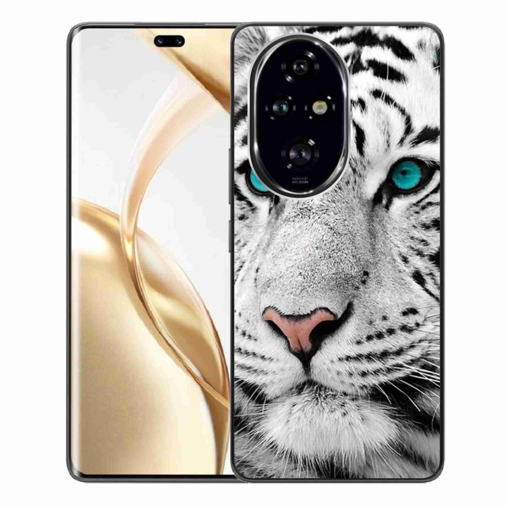 Gelový kryt mmCase na Honor 200 Pro 5G - bílý tygr