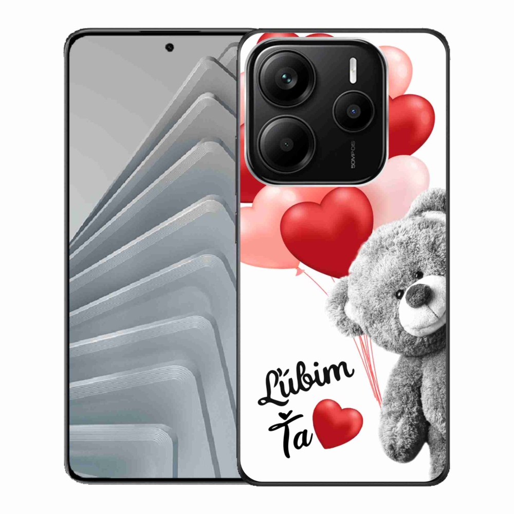 Gelový kryt mmCase na Xiaomi Redmi Note 14 5G - ľúbim ťa sk