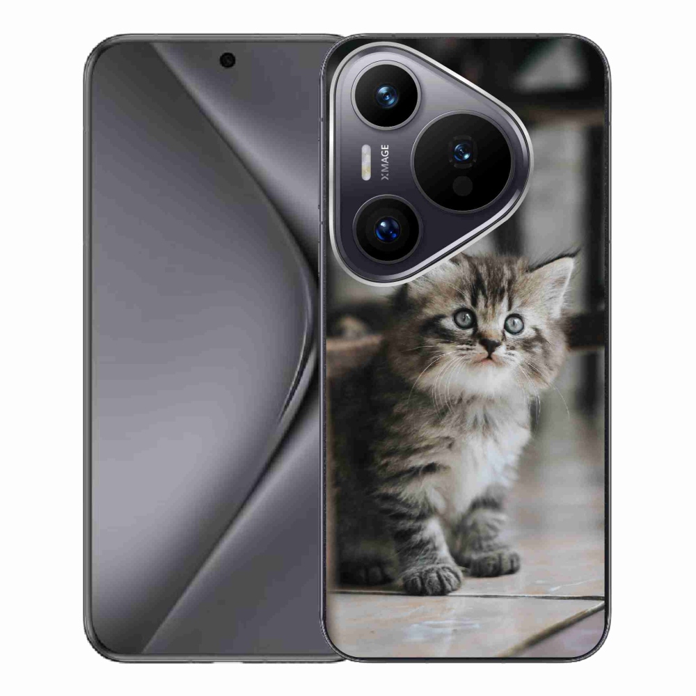 Gelový kryt mmCase na Huawei Pura 70 Pro - koťátko