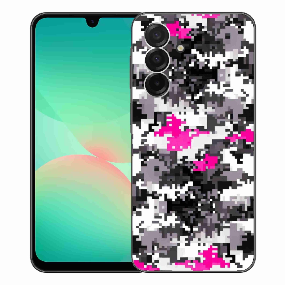 Gelový kryt mmCase na Samsung Galaxy A26 5G - maskáčový vzor 4
