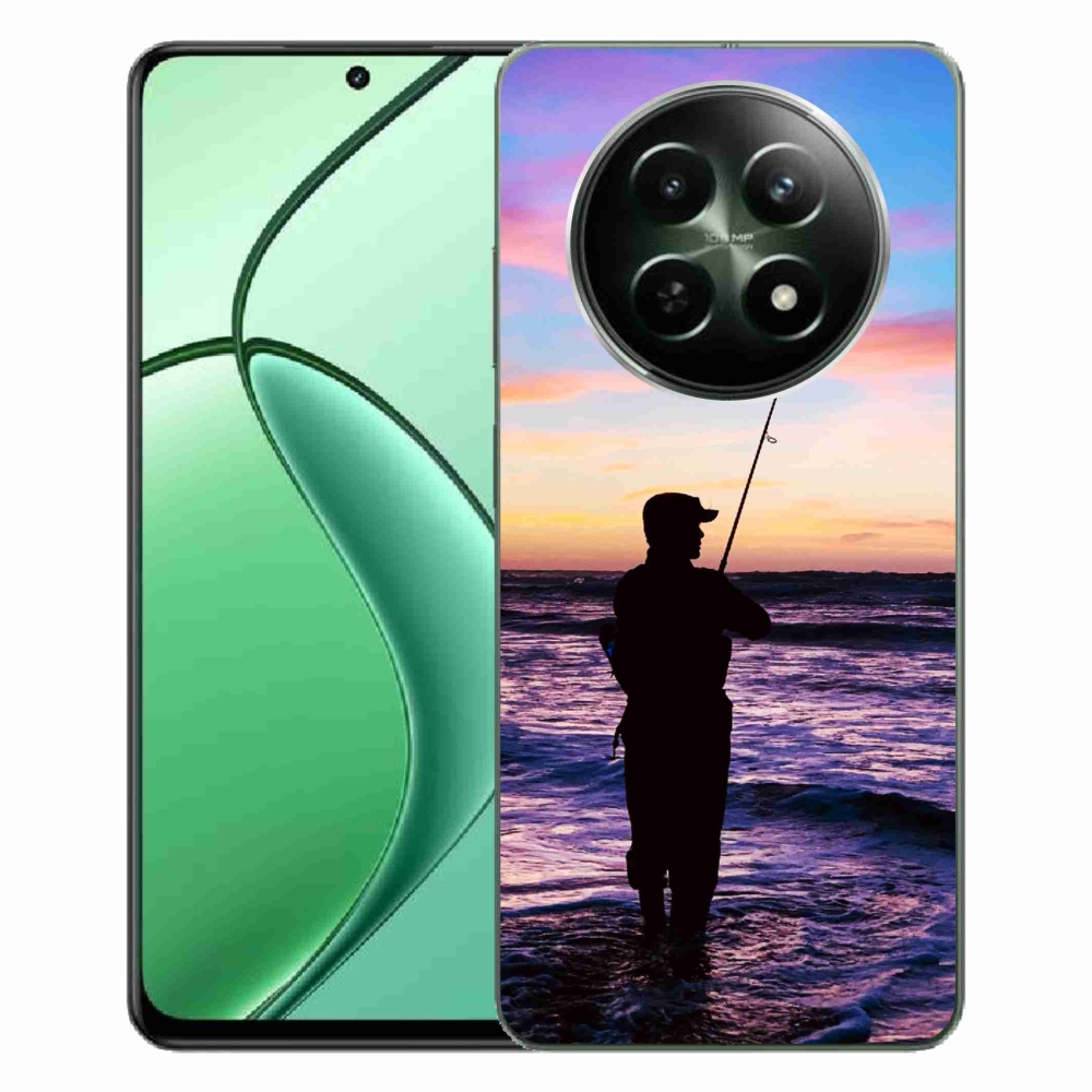 Gelový kryt mmCase na Realme 12 5G/12x 5G - rybaření 1