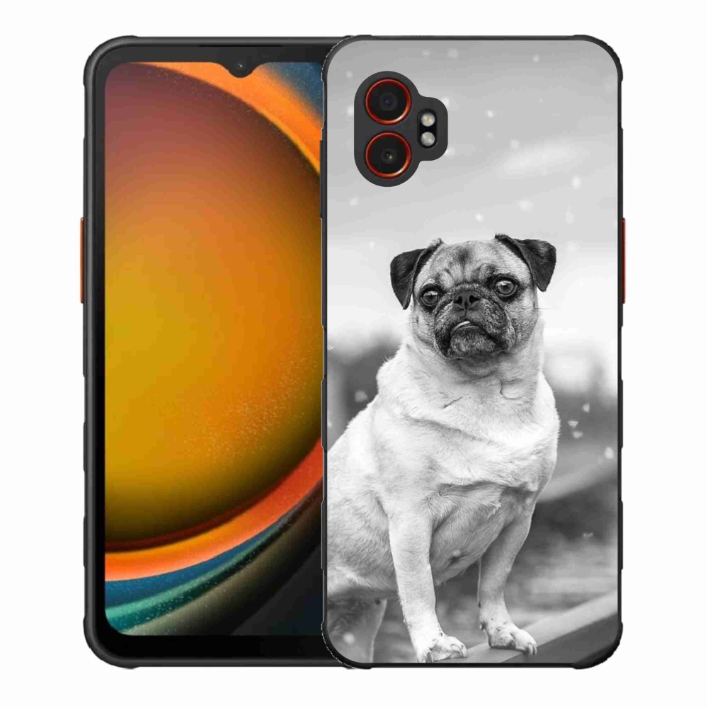 Gelový kryt mmCase na Samsung Galaxy Xcover 7 Pro - mops