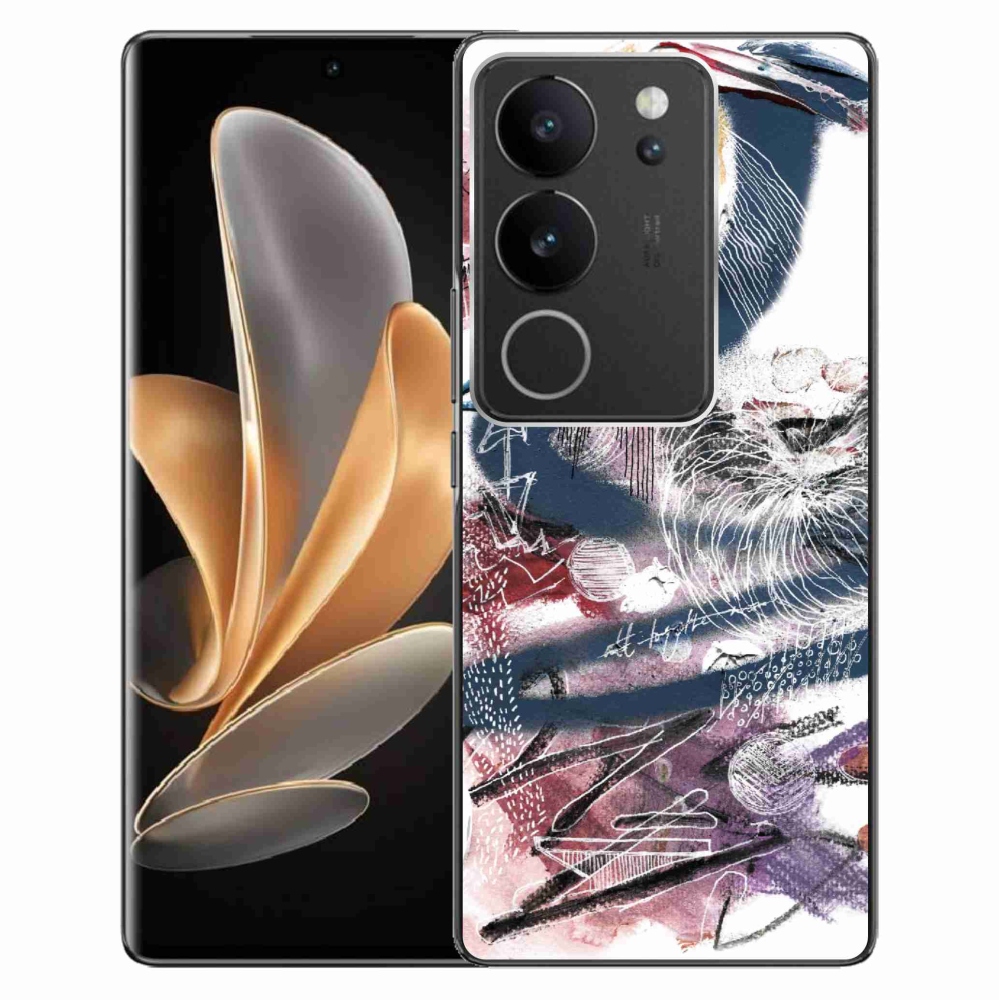 Gelový kryt mmCase na Vivo V29 5G - abstraktní motiv 28