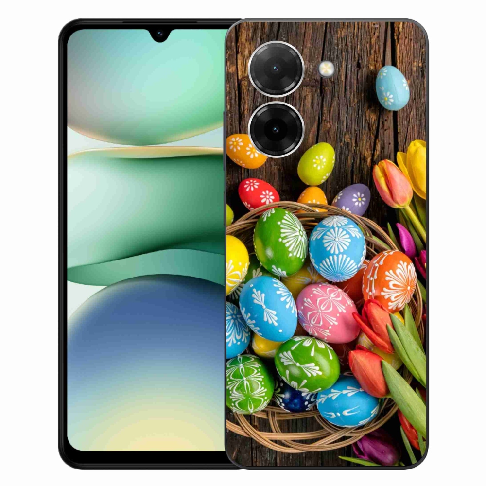 Gelový kryt mmCase na Xiaomi Redmi A5 (171.7x77.8x8.3mm) - velikonoční vajíčka