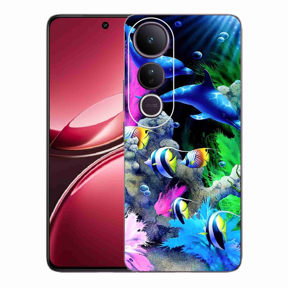 Gelový kryt mmCase na Vivo V50 Lite 4G/5G - mořský svět