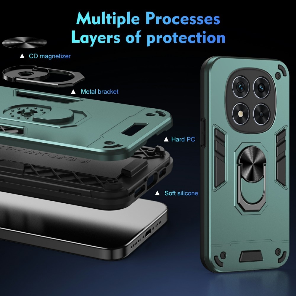 Defend odolný kryt na Xiaomi Redmi Note 14 Pro 5G/Poco X7 5G - zelený