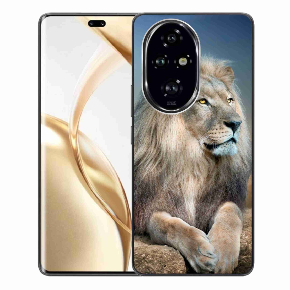 Gelový obal mmCase na Honor 200 Pro 5G - lev 1