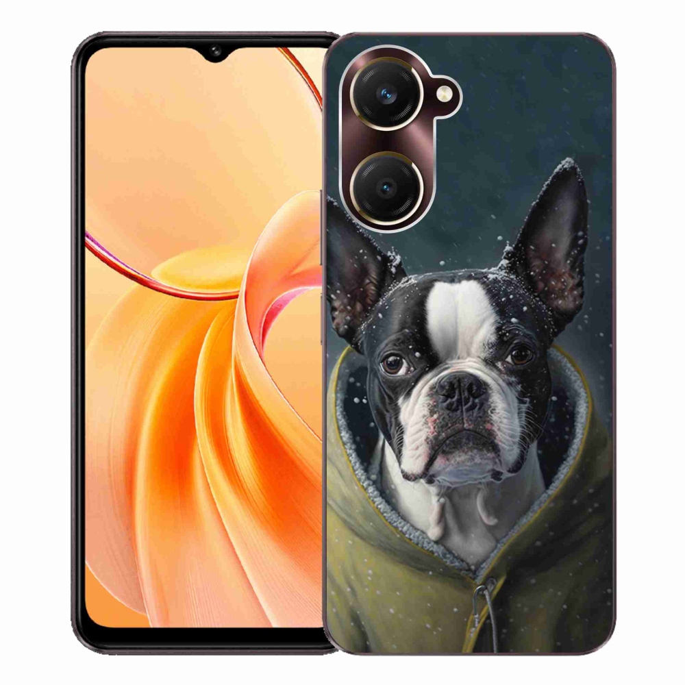 Gelový kryt mmCase na Vivo Y28s 5G - buldoček