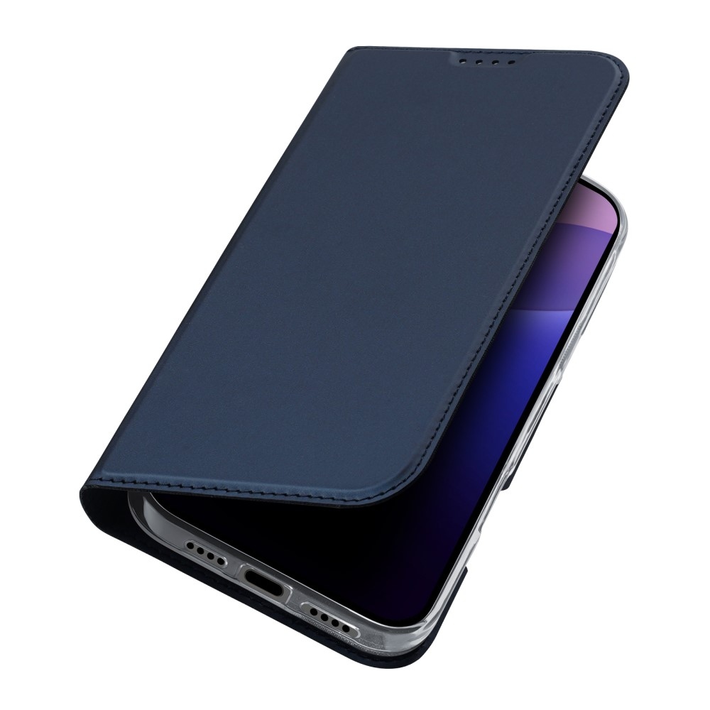 DUX knížkové pouzdro na iPhone 16 Pro Max - tmavěmodré