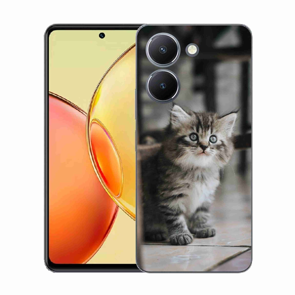 Gelový kryt mmCase na Vivo Y36 - koťátko