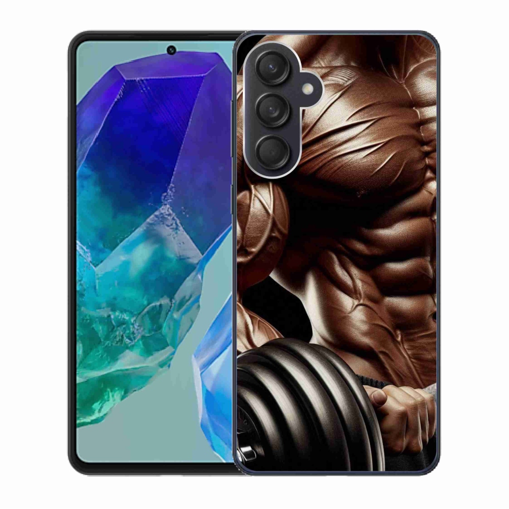 Gelový kryt mmCase na Samsung Galaxy M55 5G - posilování 4