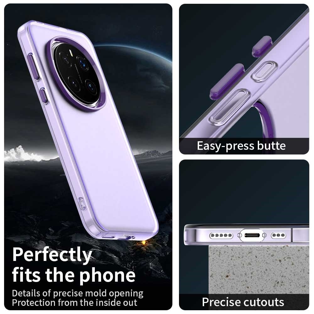 Candy matný gelový obal na Honor Magic 7 Pro 5G - fialový