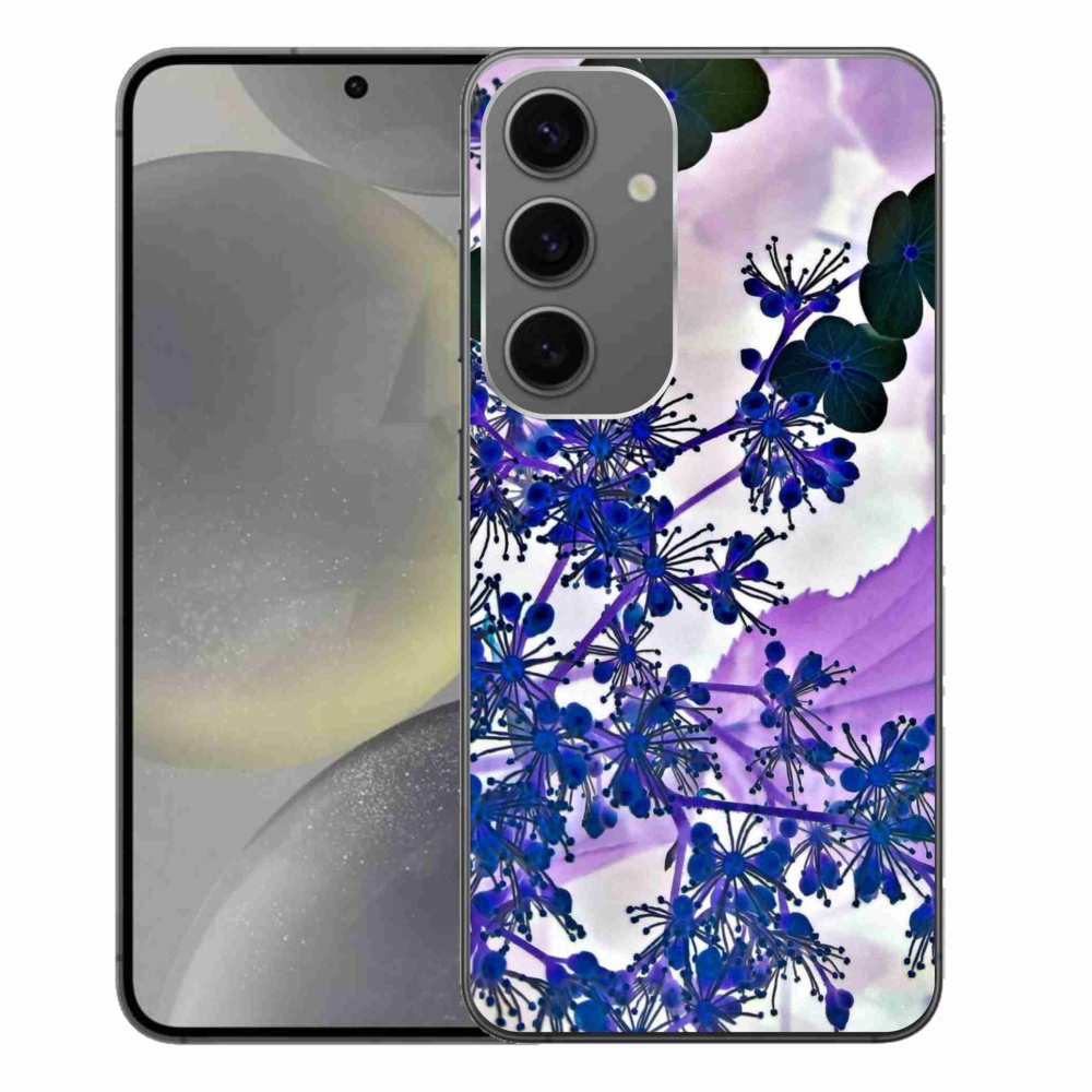 Gelový kryt mmCase na Samsung Galaxy S24+ - květ hortenzie