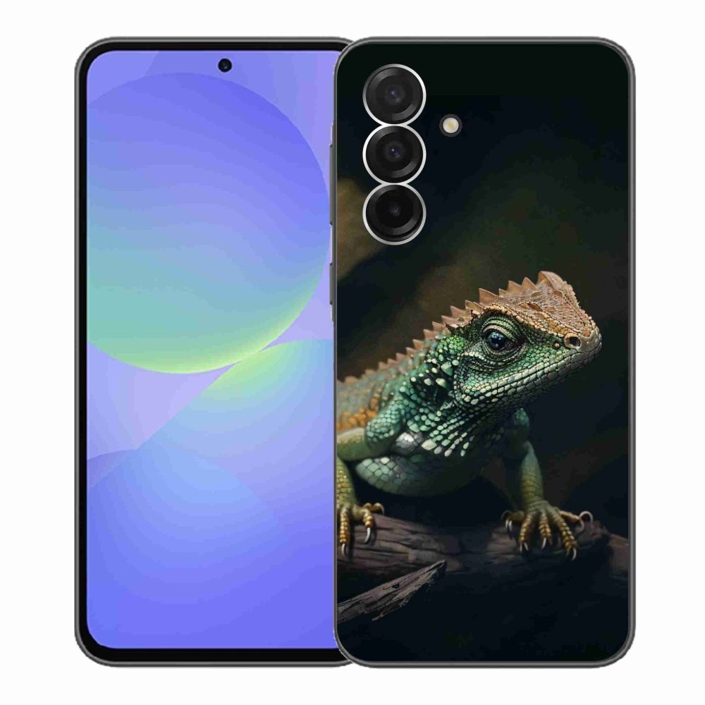 Gelový kryt mmCase na Samsung Galaxy A36 5G - ještěr