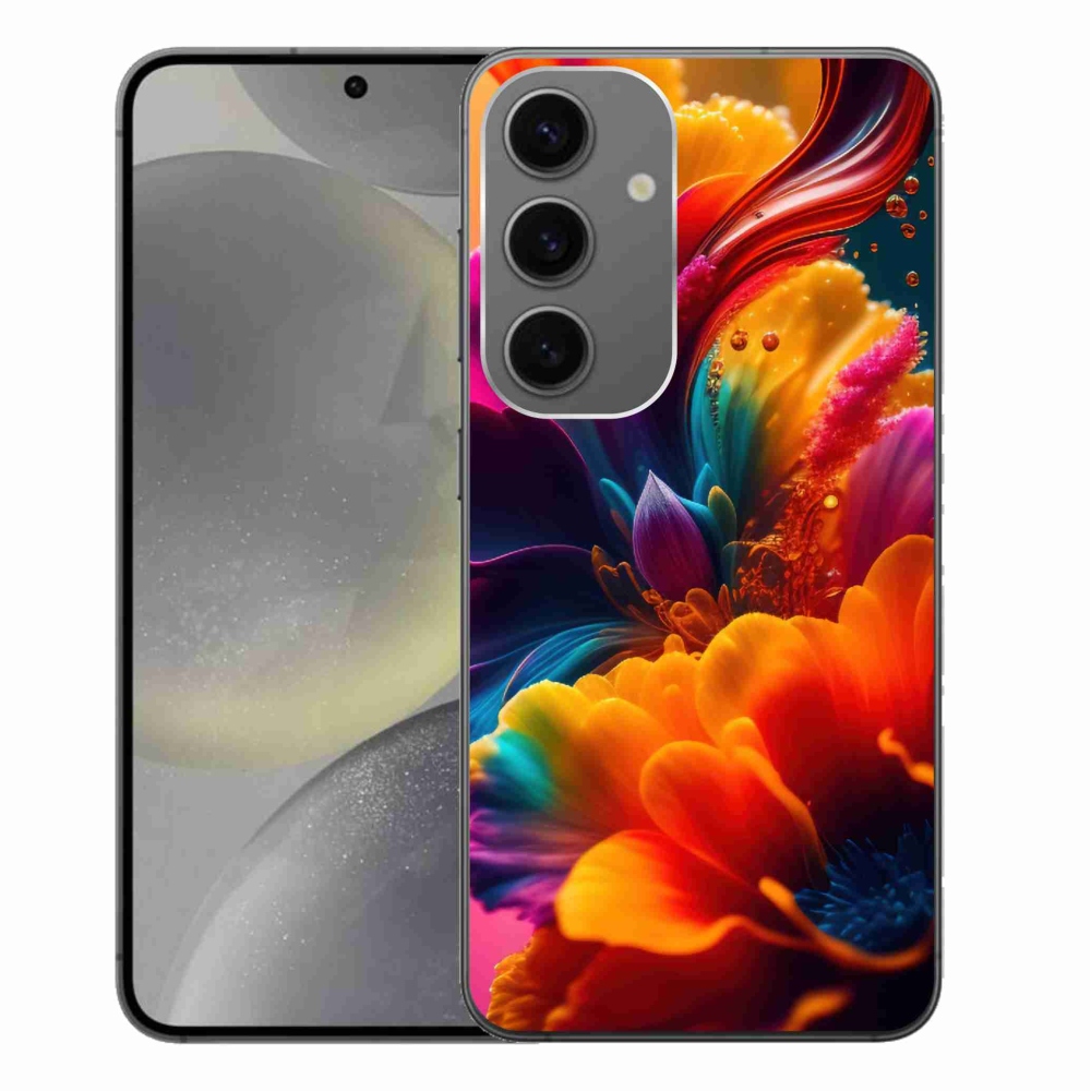 Gelový kryt mmCase na Samsung Galaxy S24+ - abstraktní motiv 2