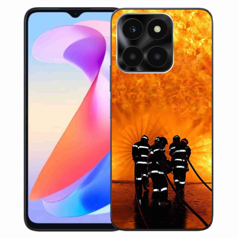 Gelový kryt mmCase na Honor X6a - požár