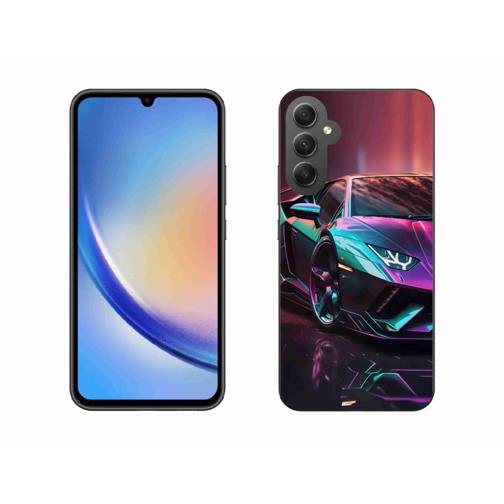 Gelový kryt mmCase na Samsung Galaxy A34 5G - auto 8