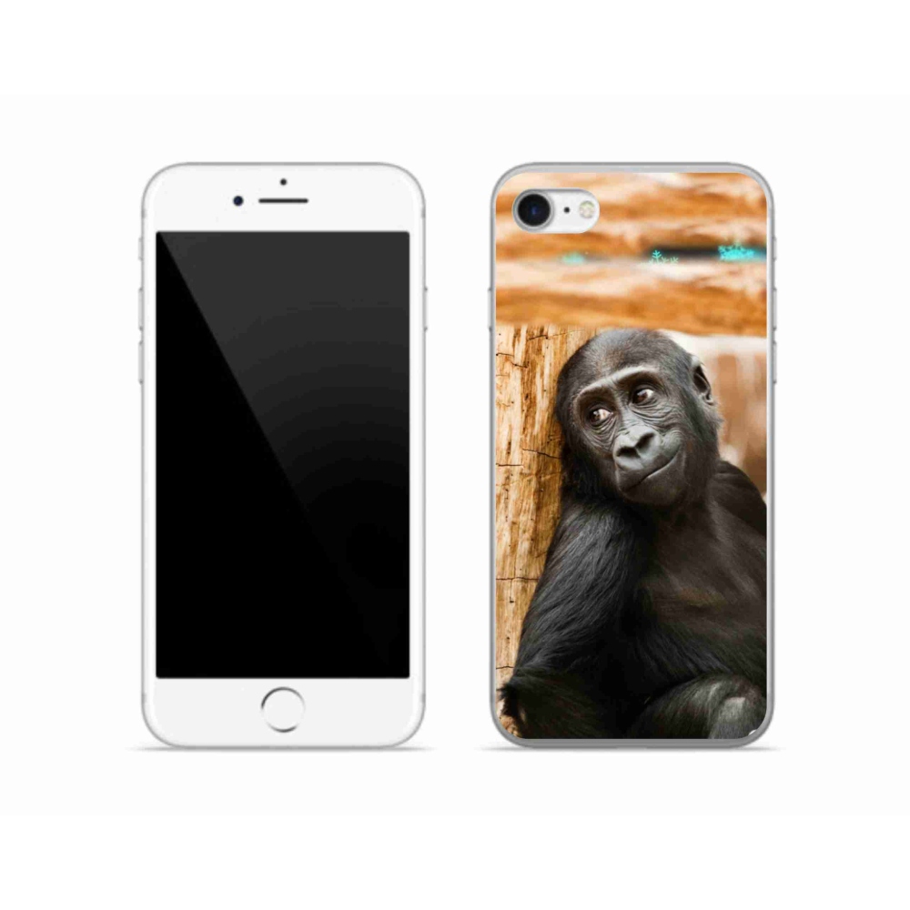 Gelový kryt mmCase na iPhone SE (2020) - gorila