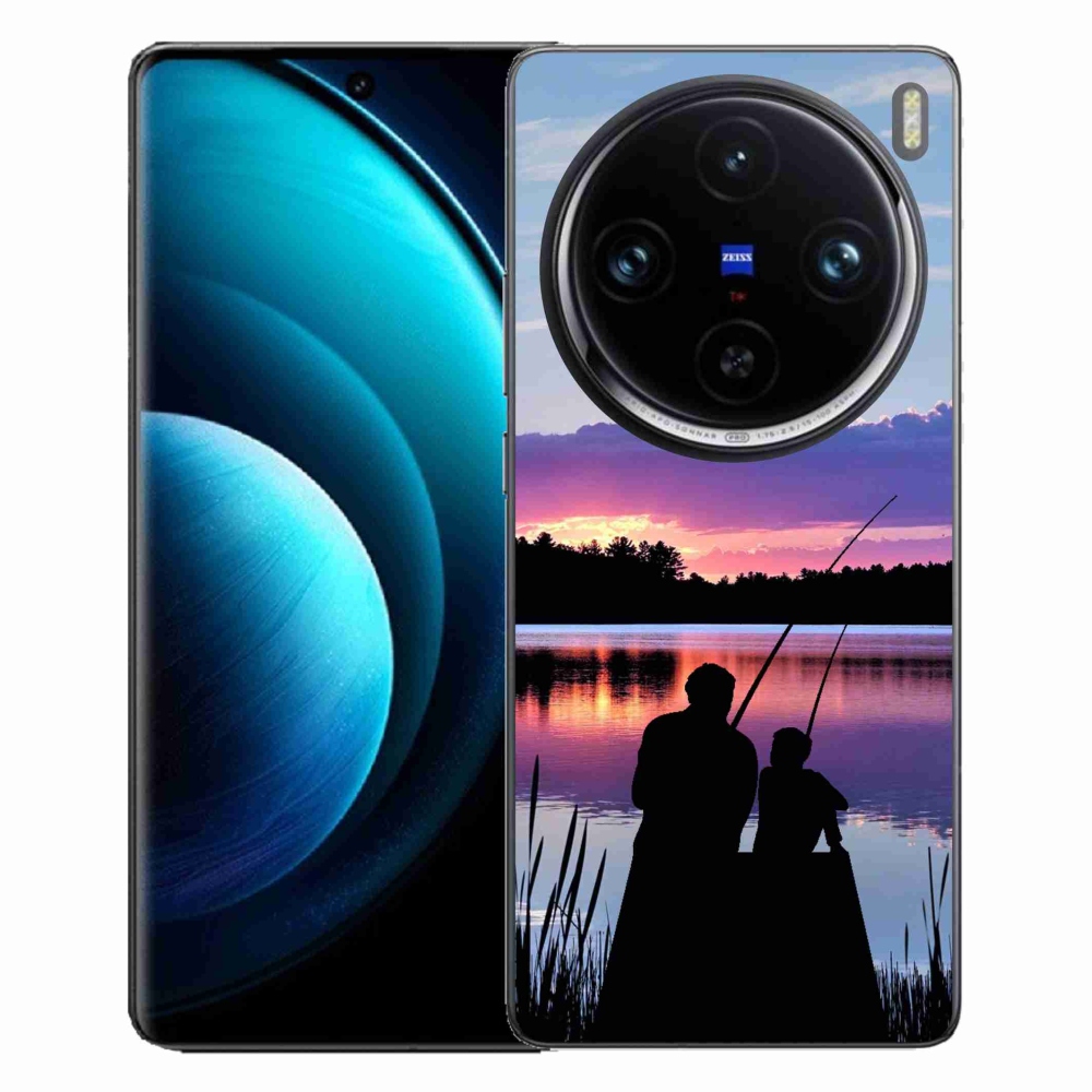 Gelový kryt mmCase na Vivo X100 Pro 5G - rybaření 2