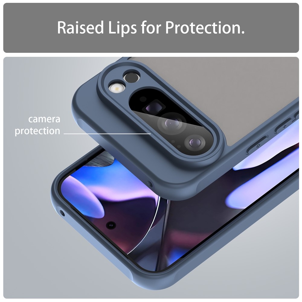 Proof gelový obal s pevnými zády na Google Pixel 10 Pro XL - modrý