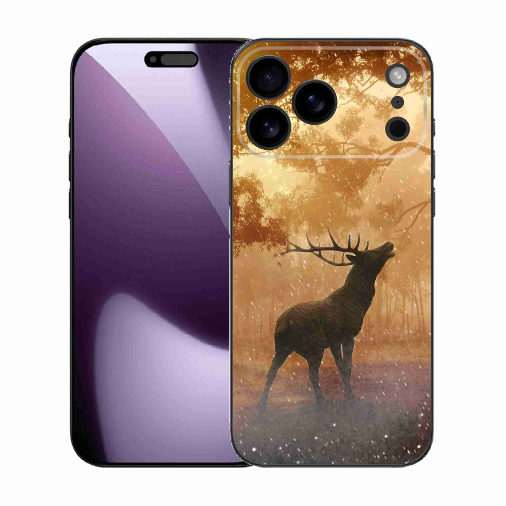 Gelový kryt mmCase na iPhone 17 Pro Max - jelen v říji