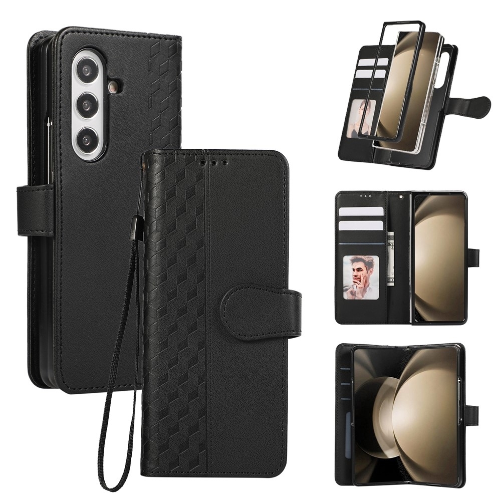 Gridy knížkové pouzdro na Samsung Galaxy Z Fold7 5G - černé