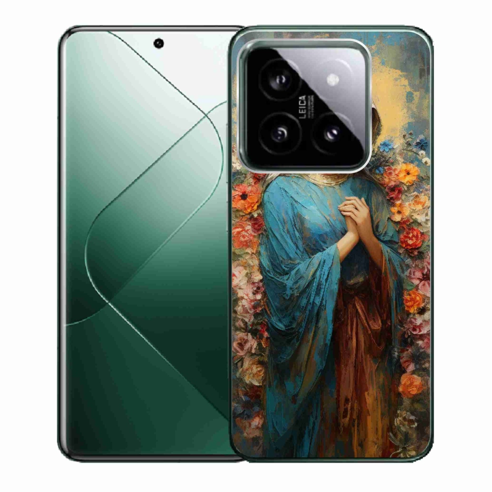 Gelový kryt mmCase na Xiaomi 14 - svatá žena