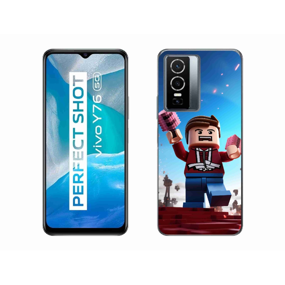 Gelový kryt mmCase na Vivo Y76 5G - roblox 2