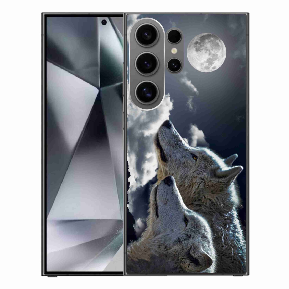 Gelový kryt mmCase na Samsung Galaxy S24 Ultra - vlci