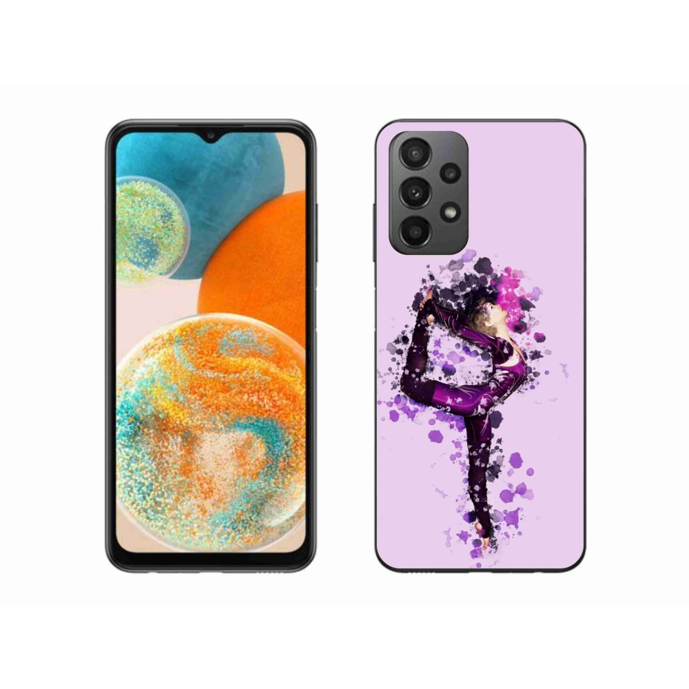 Gelový kryt mmCase na Samsung Galaxy A23 4G/5G - baletka