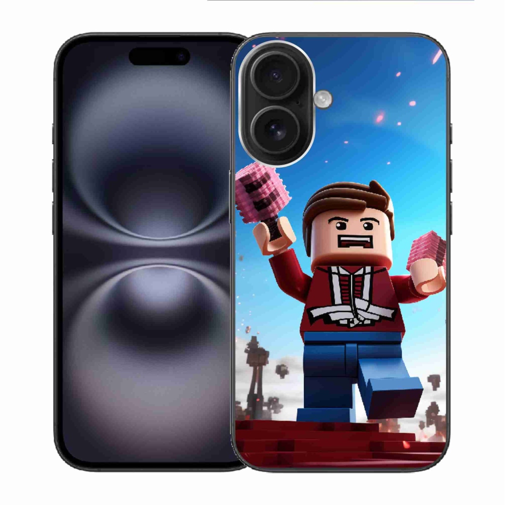 Gelový kryt mmCase na iPhone 16 - roblox 2
