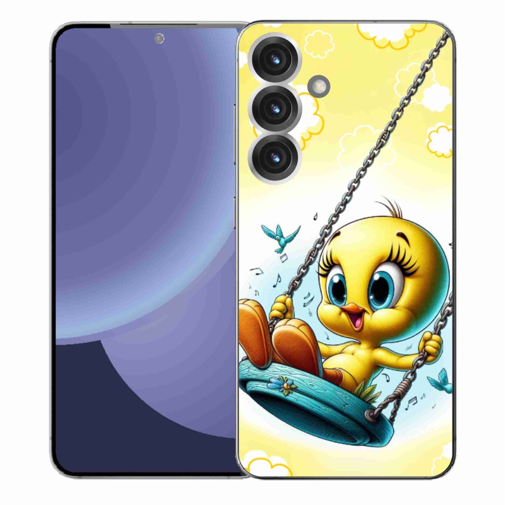 Gelový kryt mmCase na Samsung Galaxy S25+ - tweety