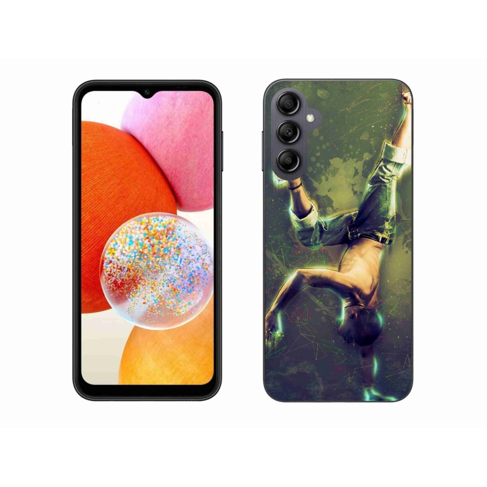 Gelový kryt mmCase na Samsung Galaxy A14 4G/5G - breakdance