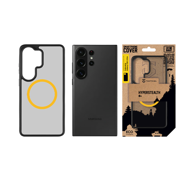 Tactical MagForce Hyperstealth 2.0 Kryt pro Samsung Galaxy S26 Ultra Black/Yellow