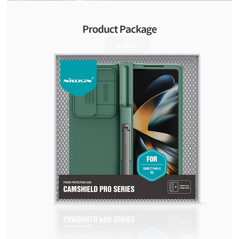 Nillkin CamShield PRO Slot+Stand Zadní Kryt pro Samsung Galaxy Z Fold 4 5G Black