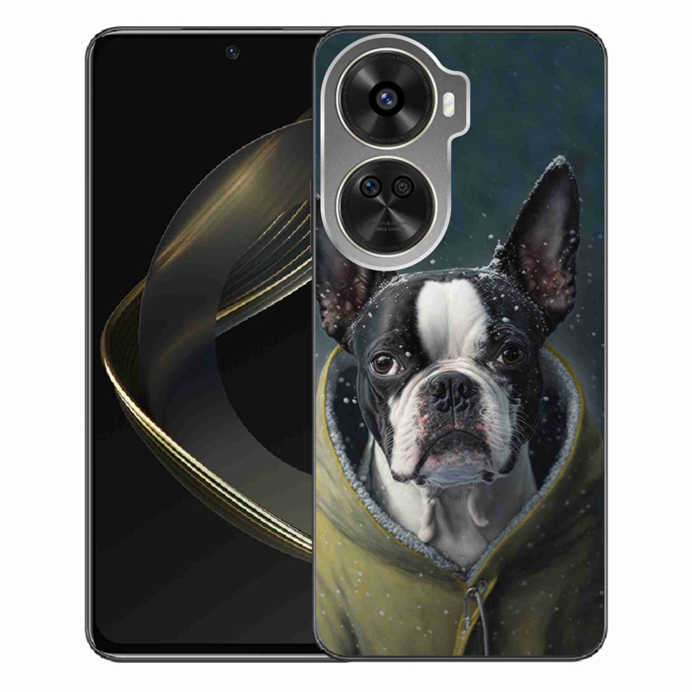 Gelový kryt mmCase na Huawei Nova 12 SE - buldoček