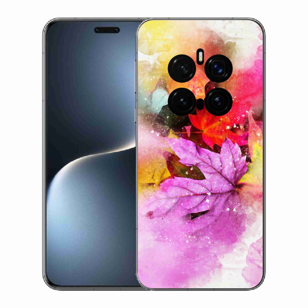 Gelový kryt mmCase na Honor Magic 7 Pro 5G - barevné listy