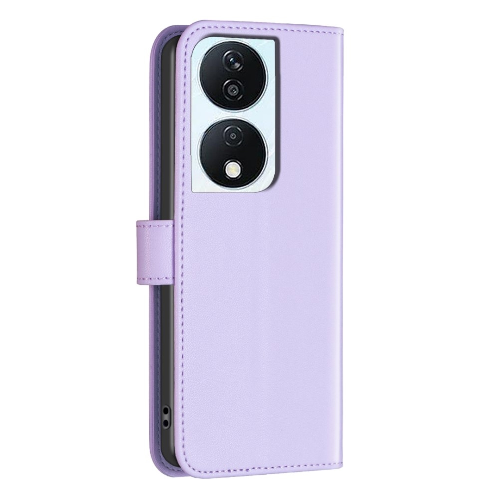 BNF knížkové pouzdro na Honor X7b/Honor 90 Smart - světlefialové