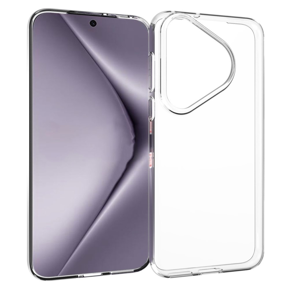 Průhledný gelový obal na Huawei Pura 70 Pro - průhledný