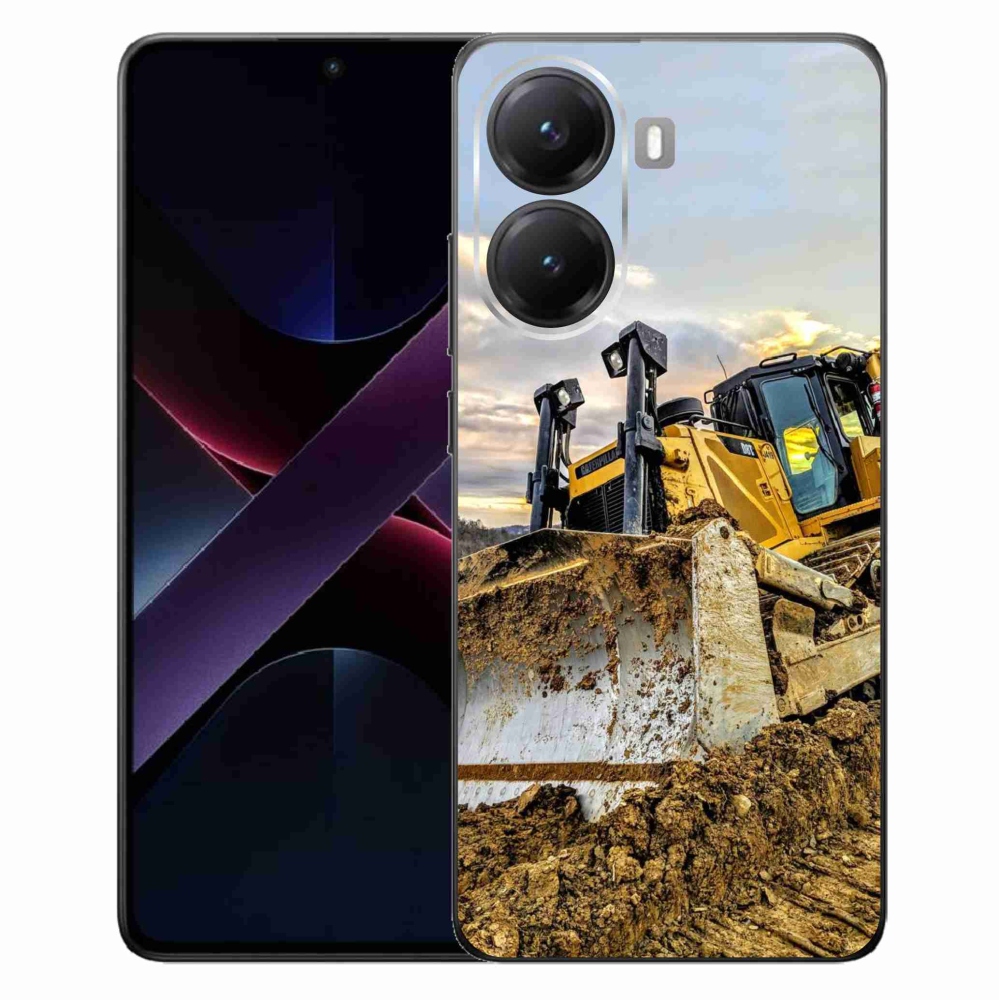 Gelový kryt mmCase na Xiaomi Poco X7 Pro 5G - bagr
